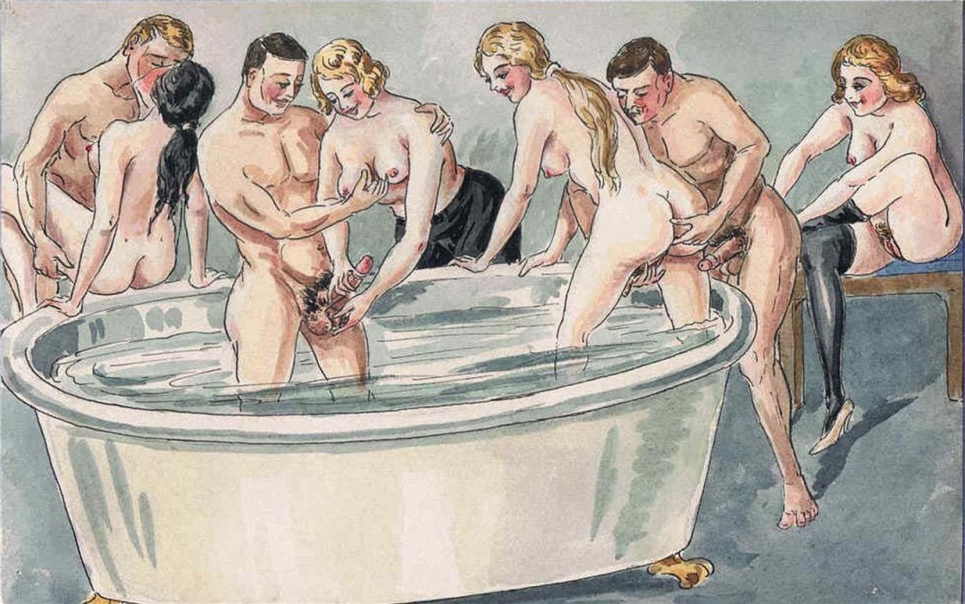 Старинные порнографические