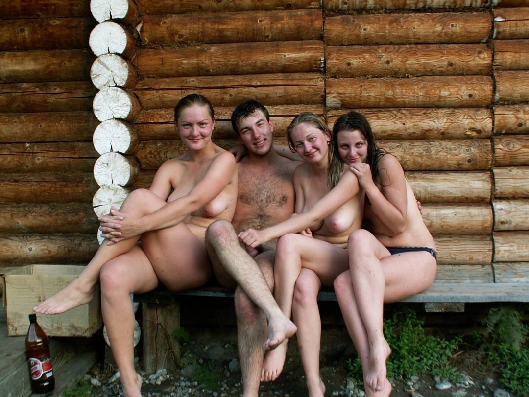 Ебля русских девок в бане