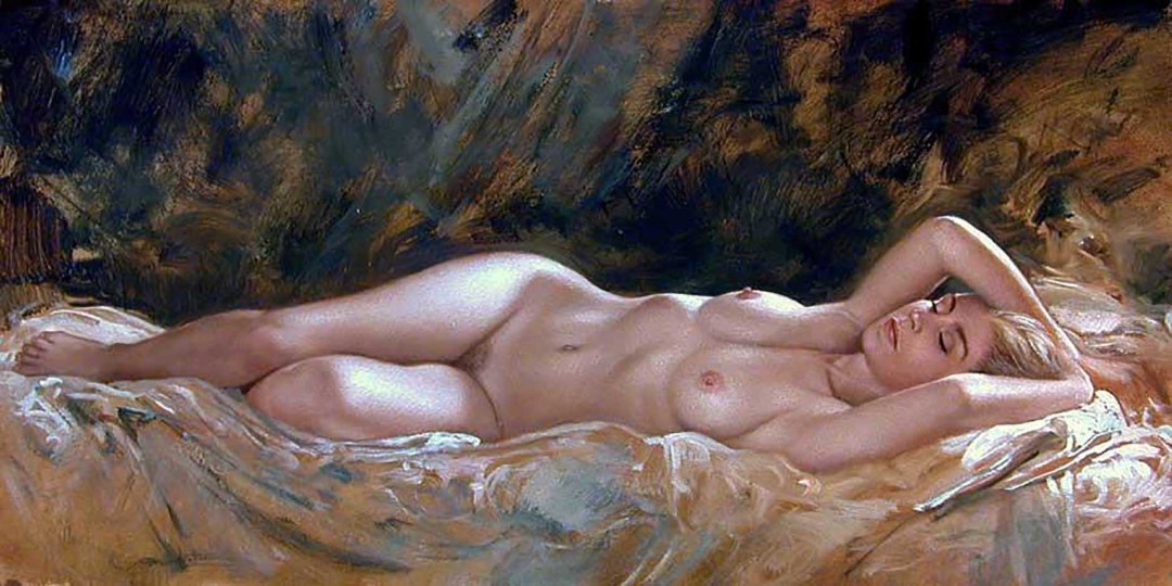 Художник nude Олег Калитеня