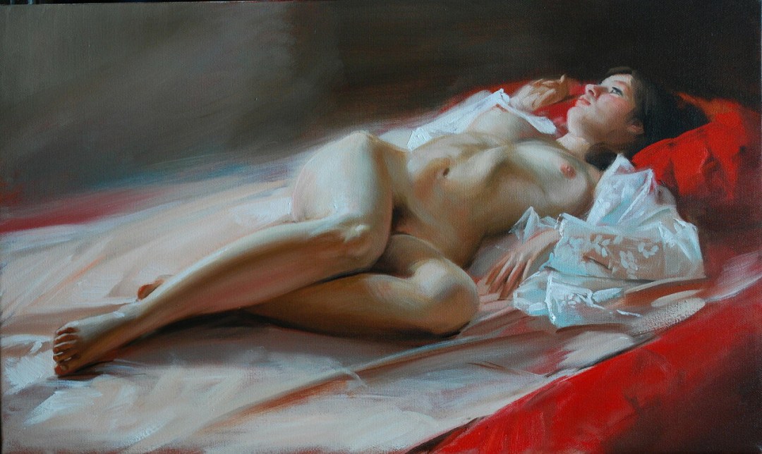 Художник Gulyas Венгрия nude