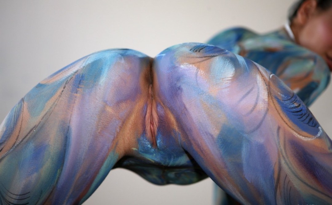 Разрисованное влагалище