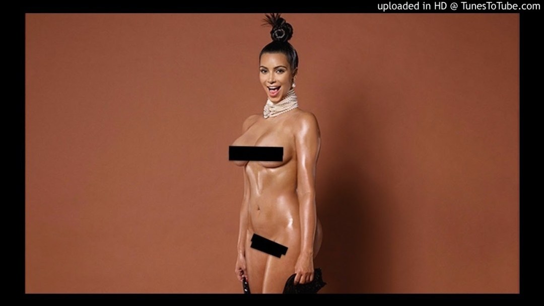 Ким Кардашян (Kim Kardashian) голая
