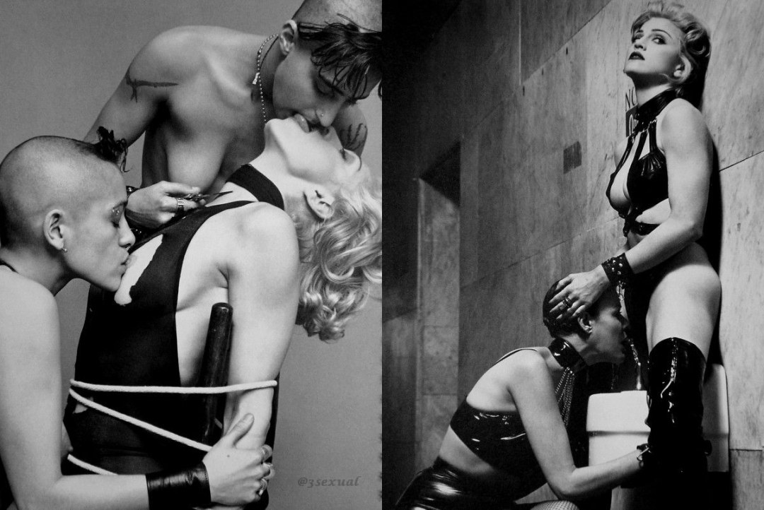 Мадонна в клипе justify my Love
