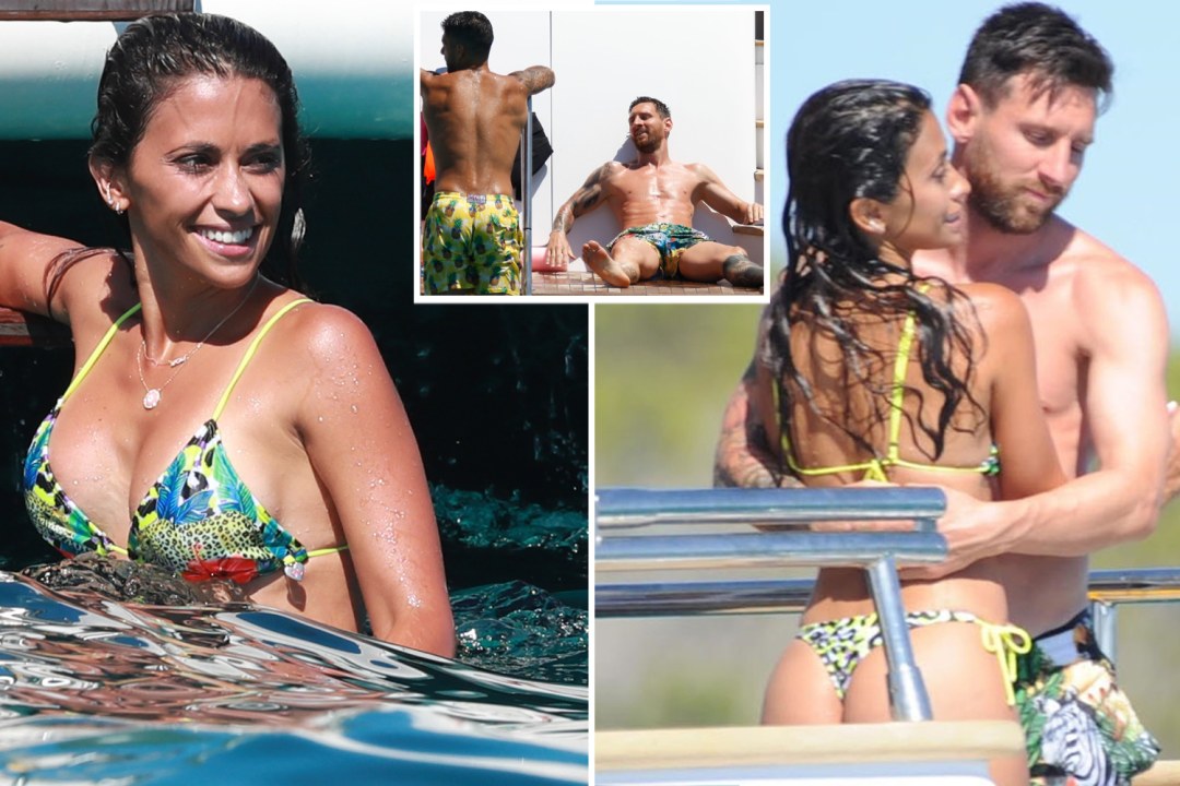 Месси на отдыхе 2021