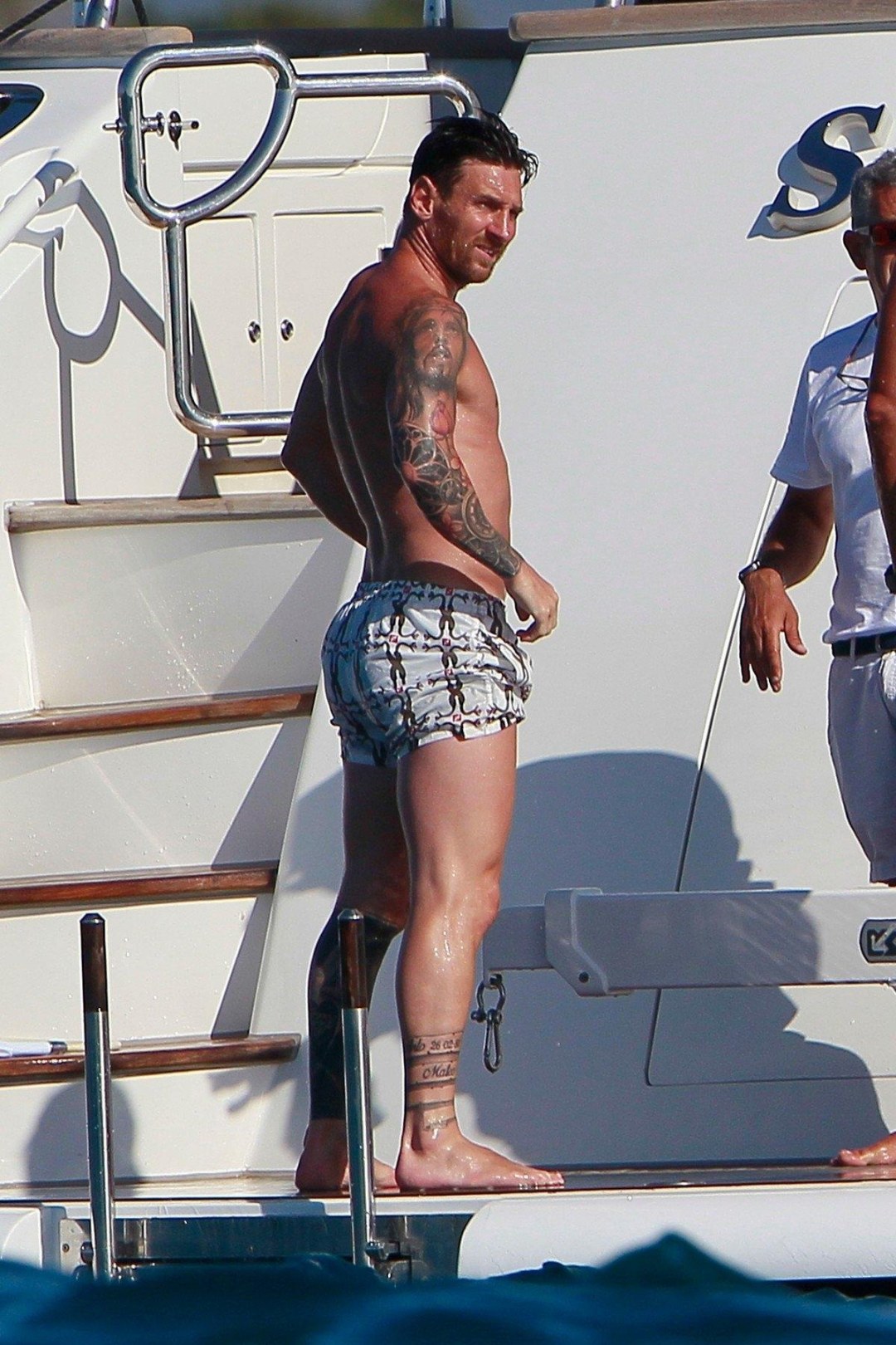 Месси и Антонелла развлекаются