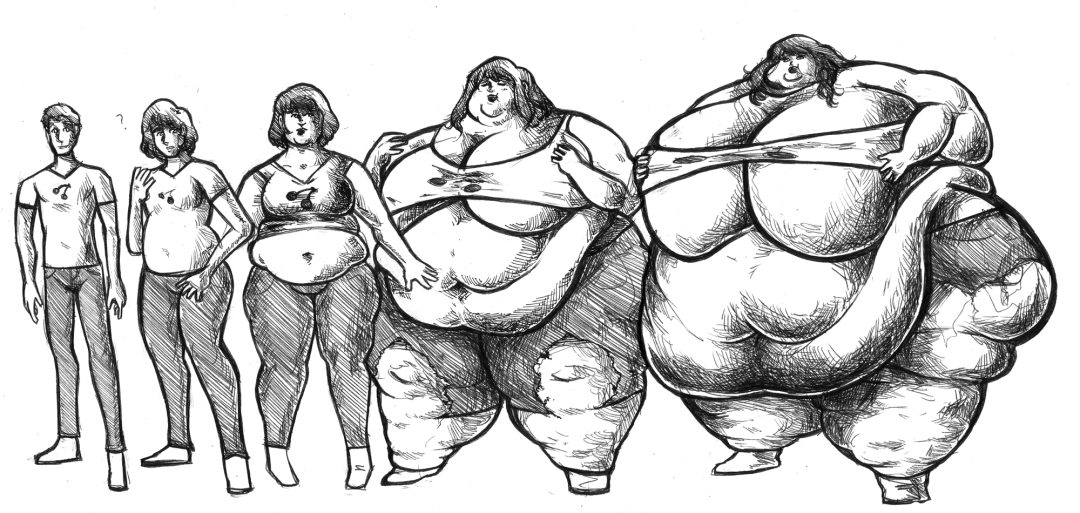 Ssbbw бдсм раскармливание