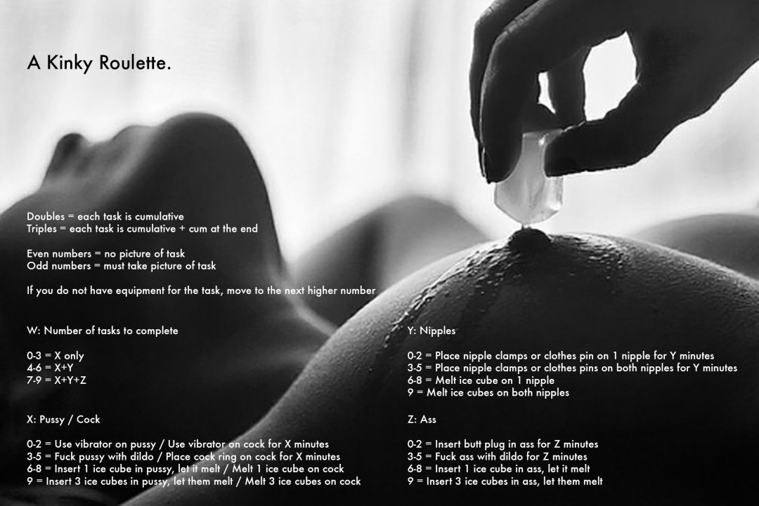 Эротический массаж со льдом