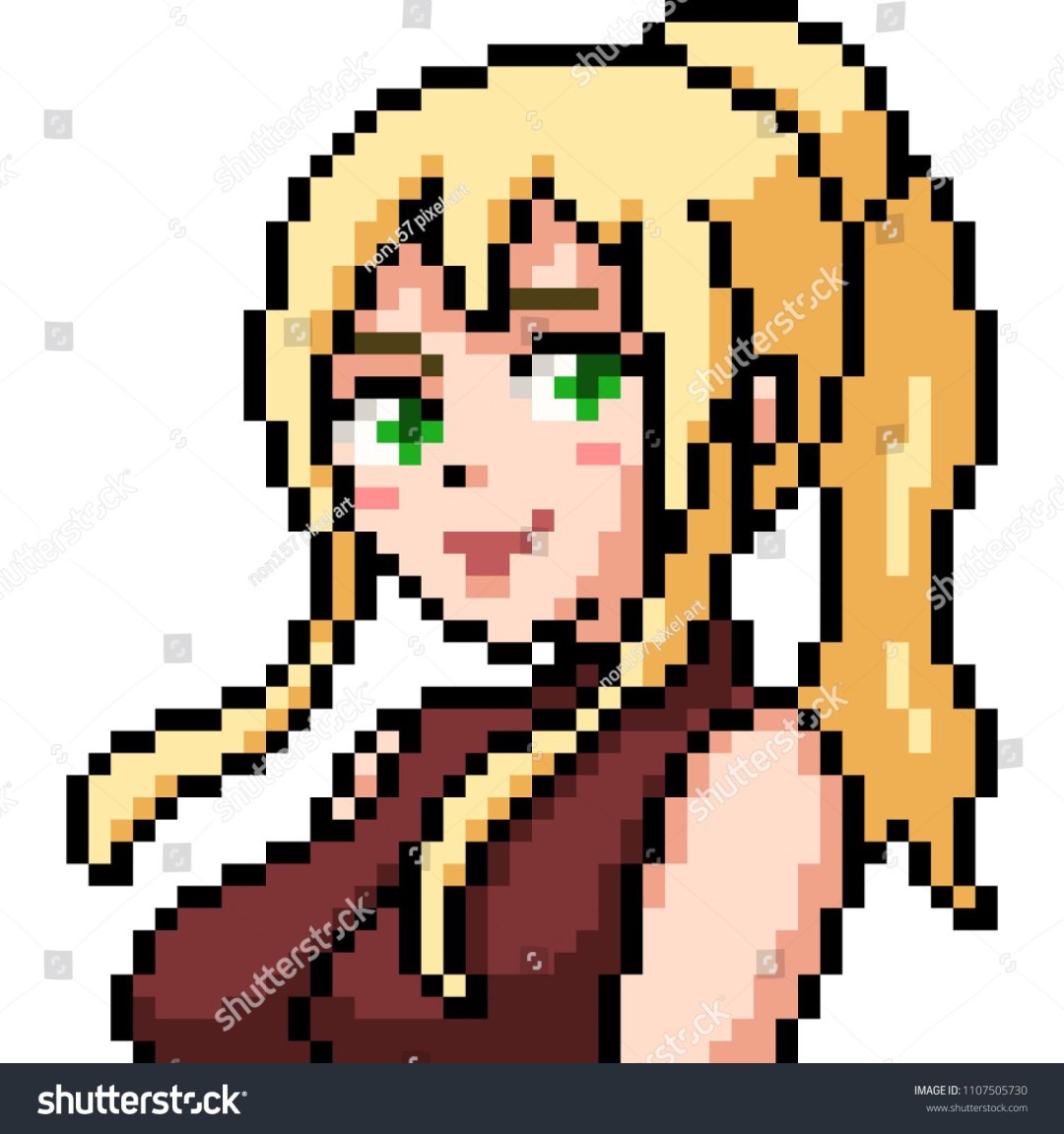 Хатсуне Мику пиксель арт