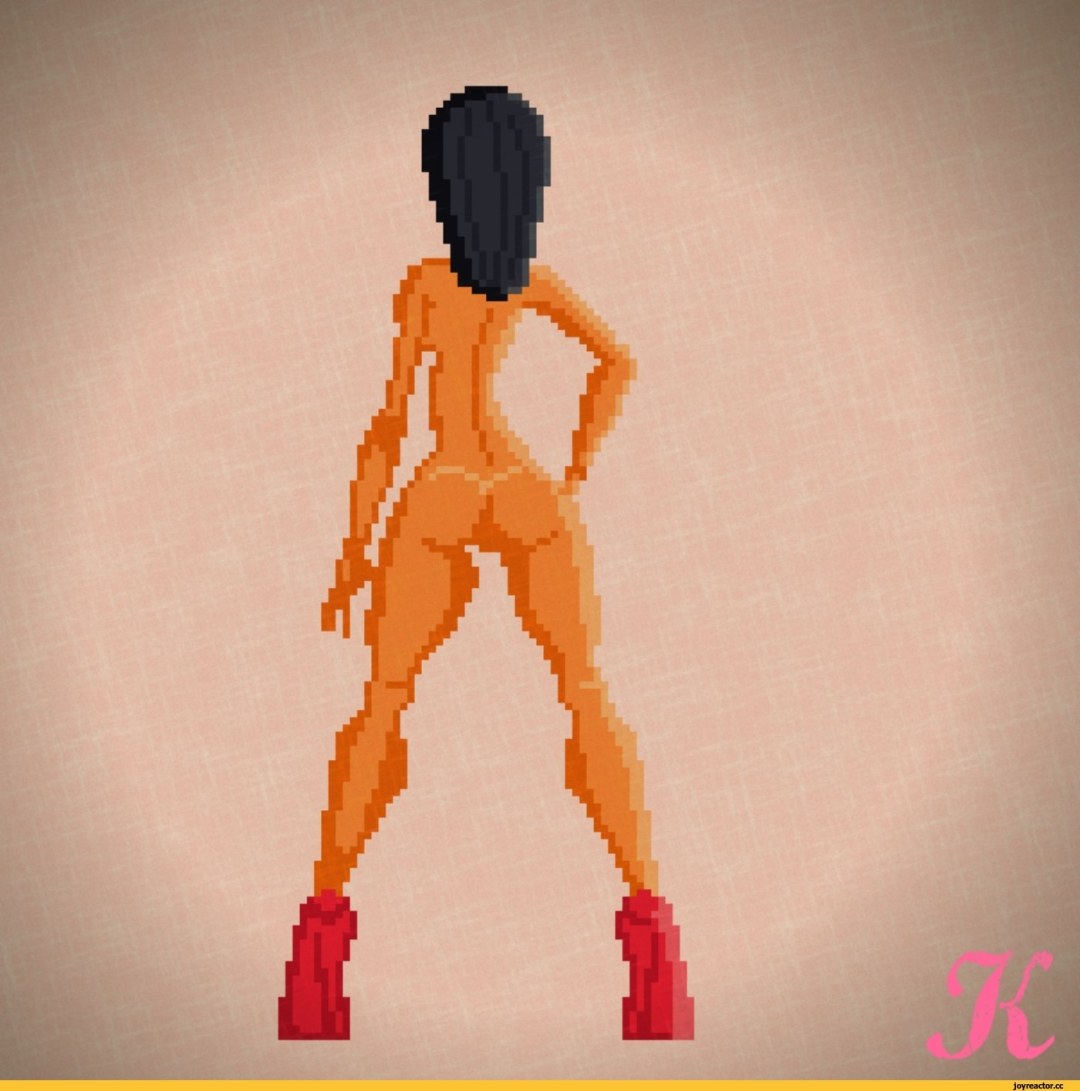 Эротический пиксельарт