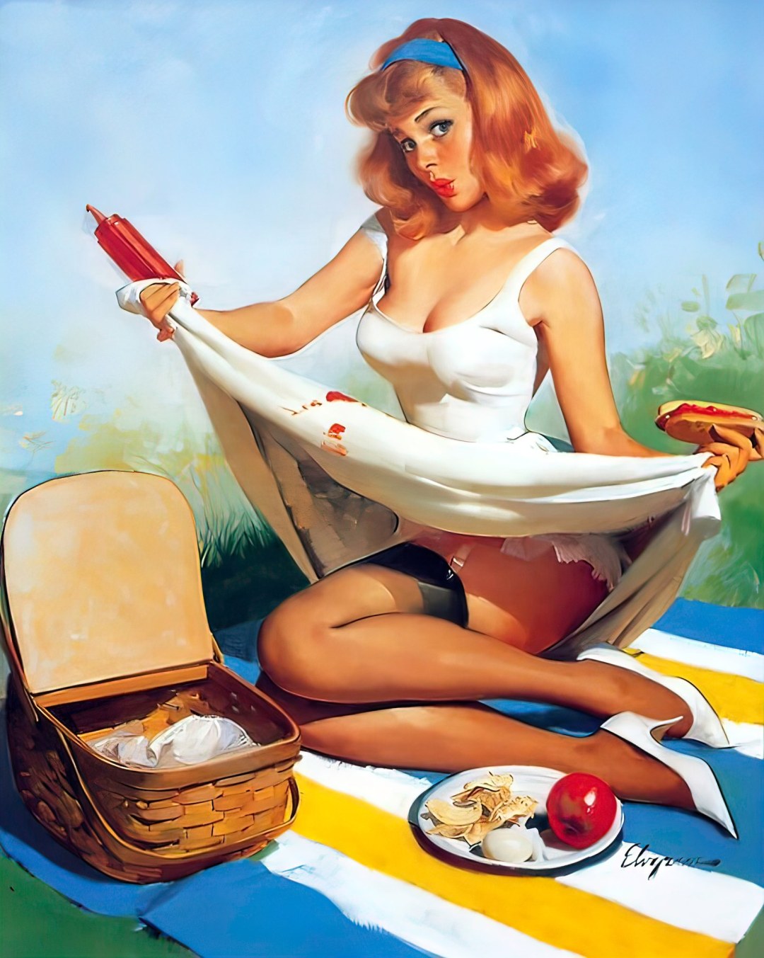 Художник Джил Элвгрен