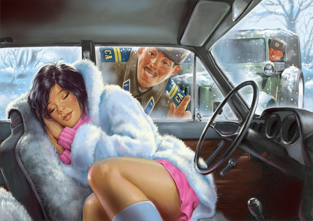 Советский пин ап Наталья Ершова