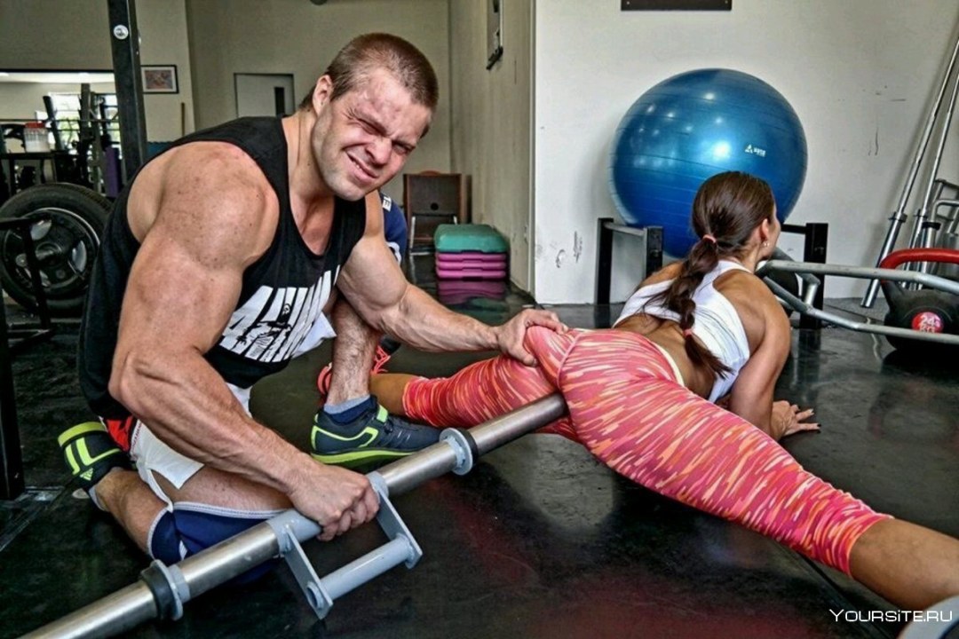 Тренер в качалке