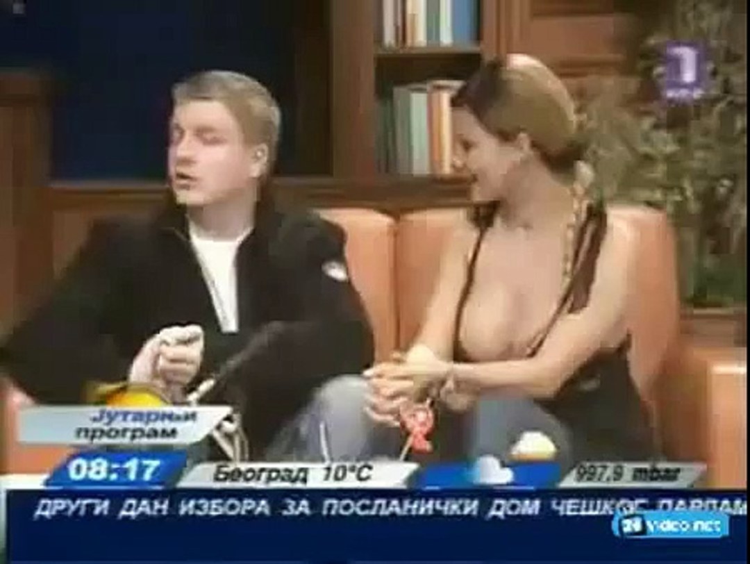 Телеведущая Сербии Сара Дамьянович