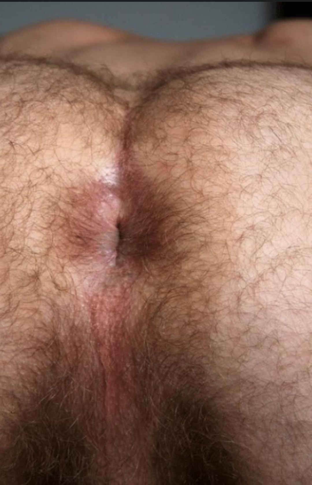 Мужские волосатые попки анал