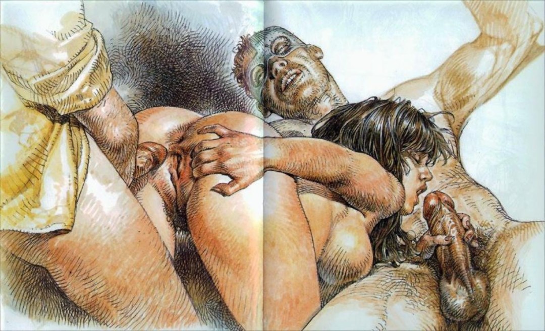 Эротические рисунки инцест