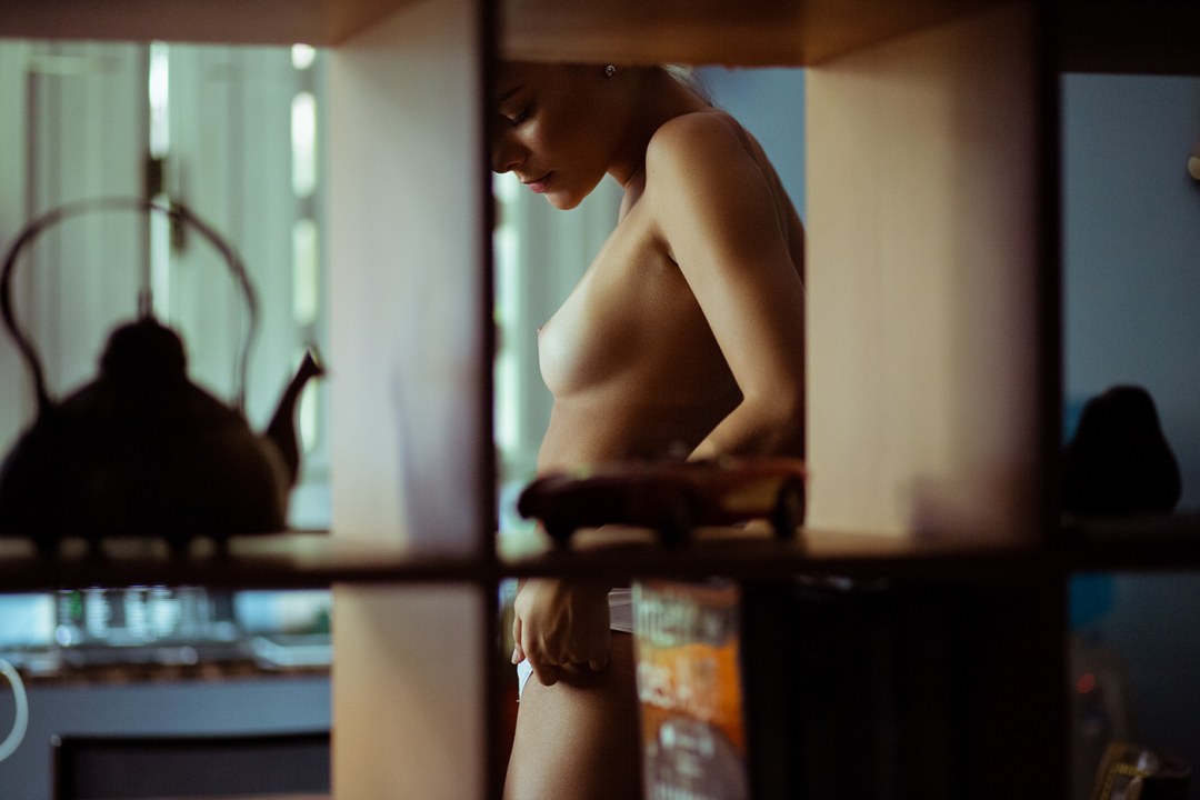 Голая Karina shart в постели