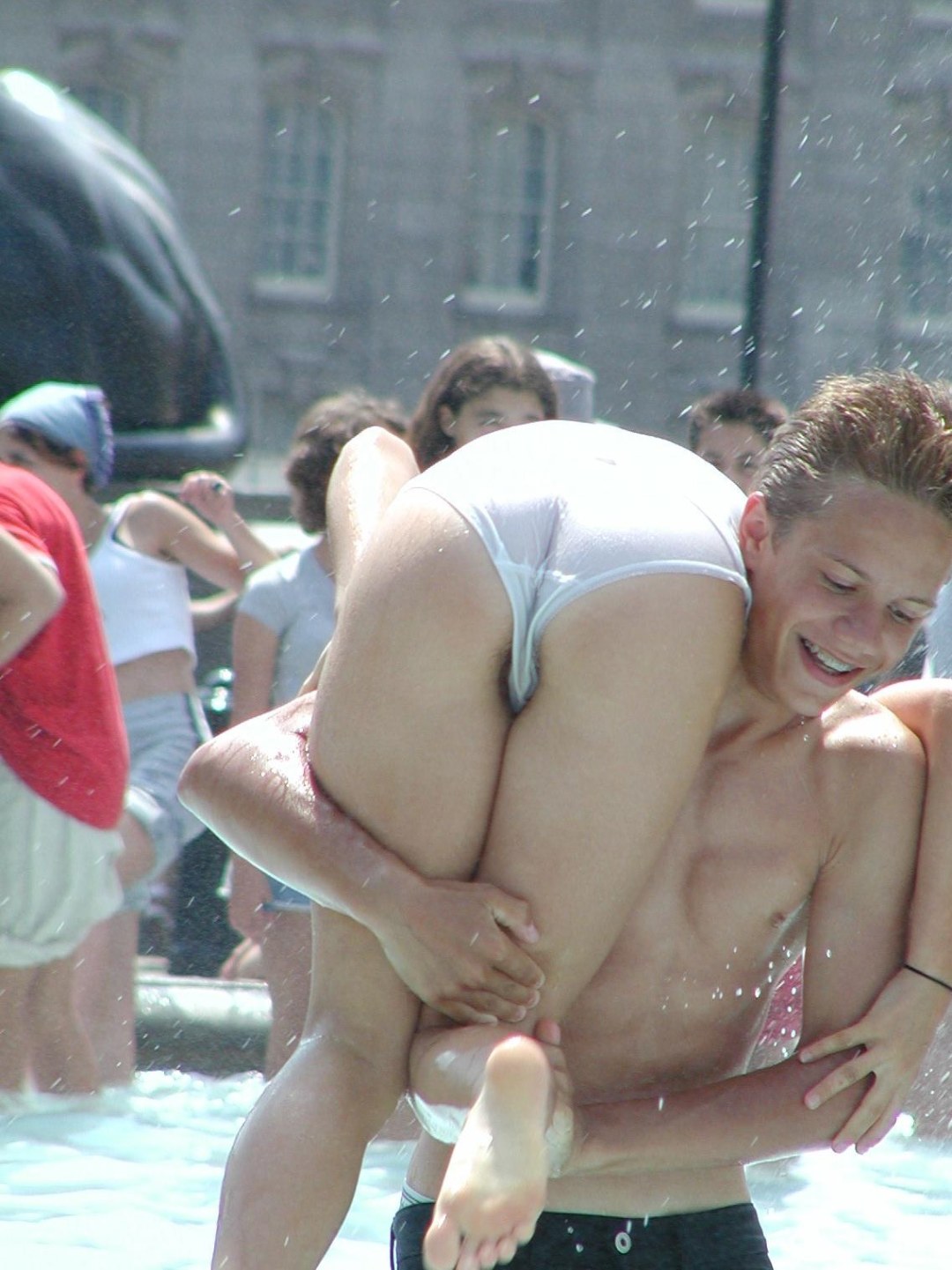 Случайно подсмотренное ню