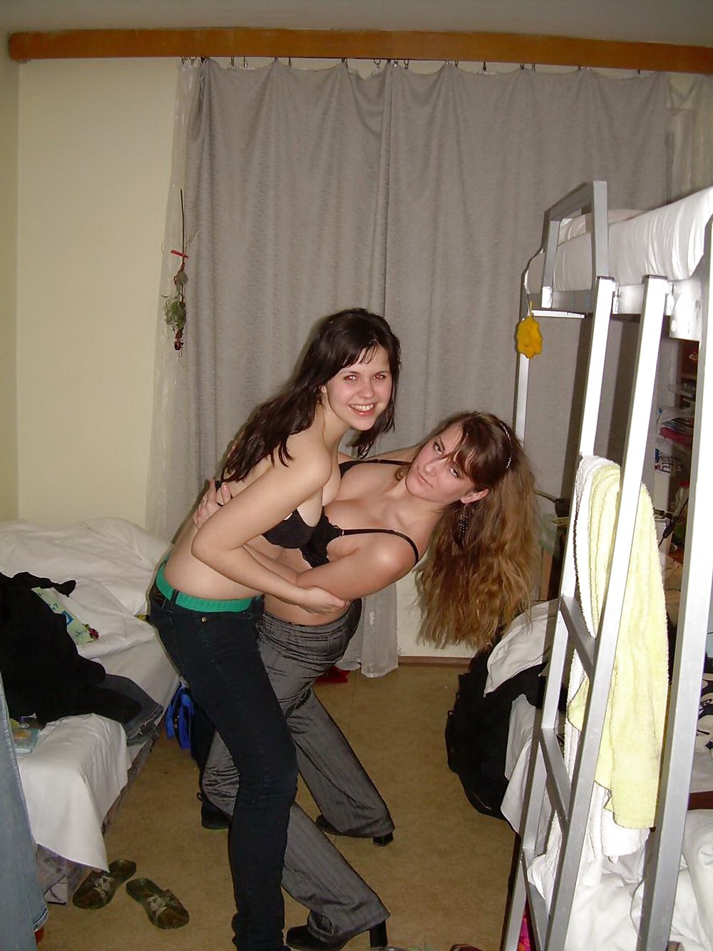 Голые студенты на квартире