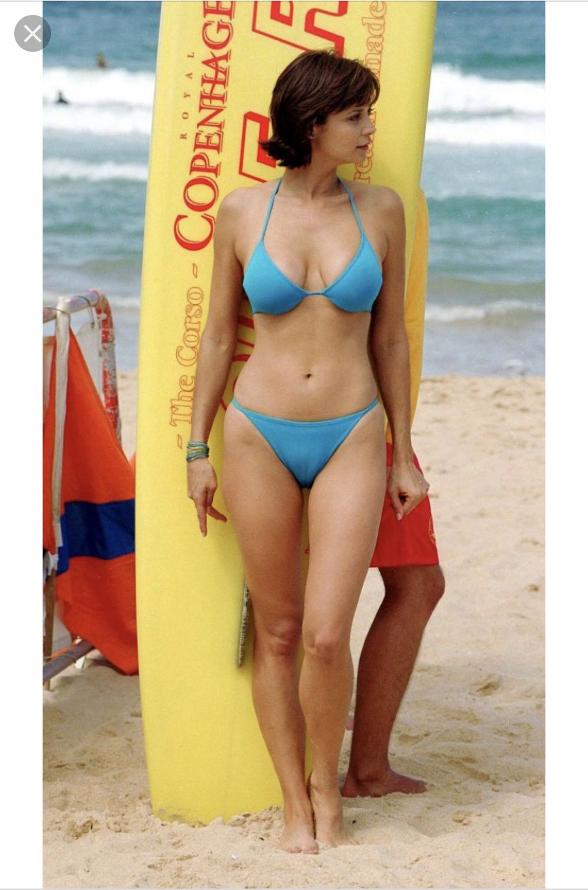 Кэтрин Старски в купальнике