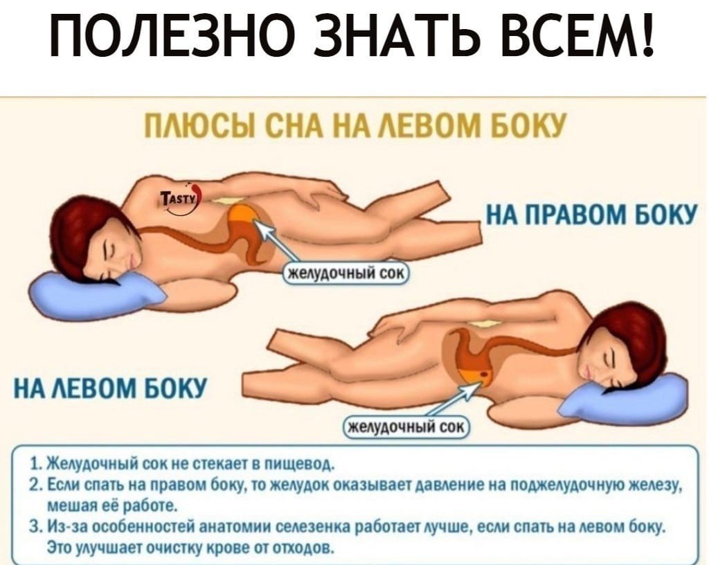 Правильная поза для сна на животе