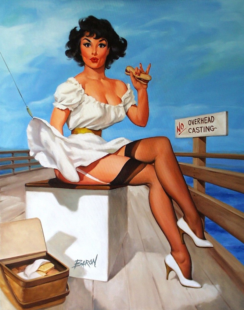 Artworks by Gil Elvgren