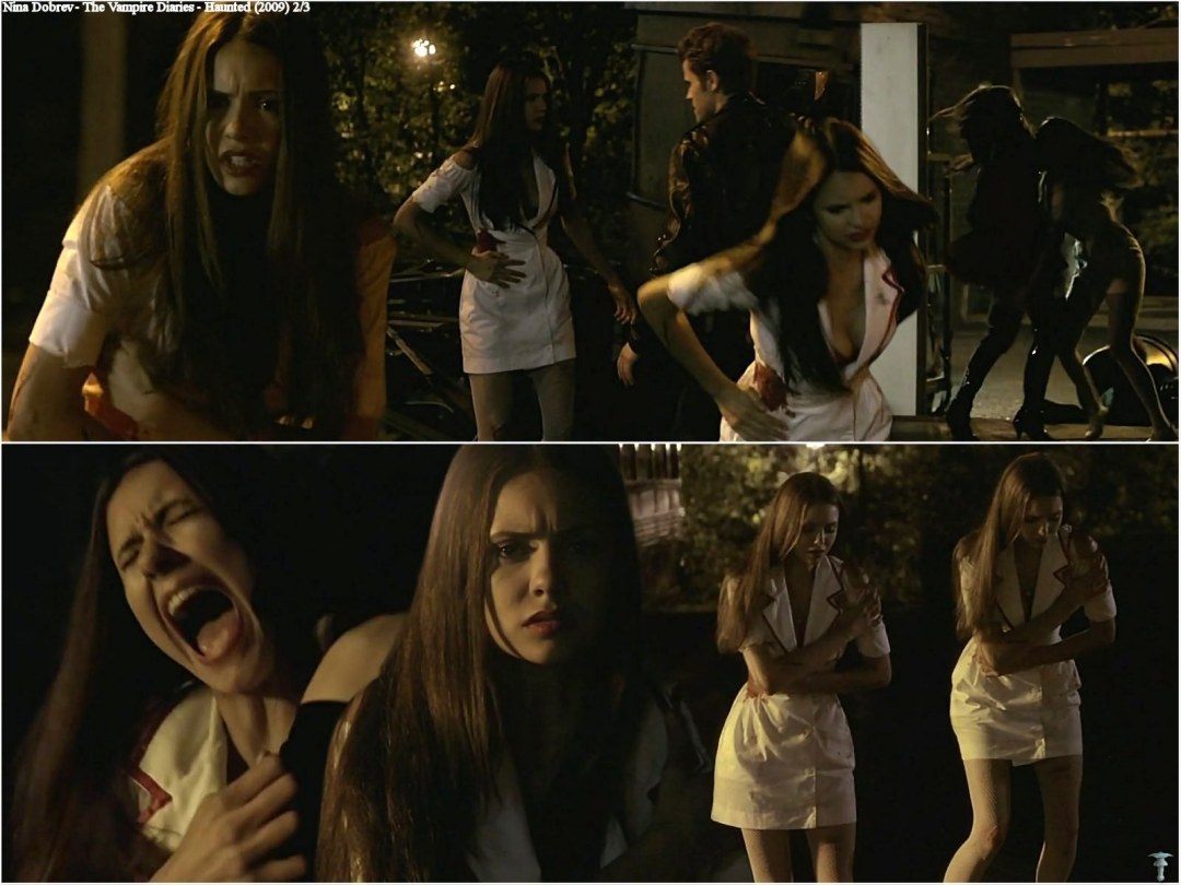 Дневники вампира Деймон и Елена постельные