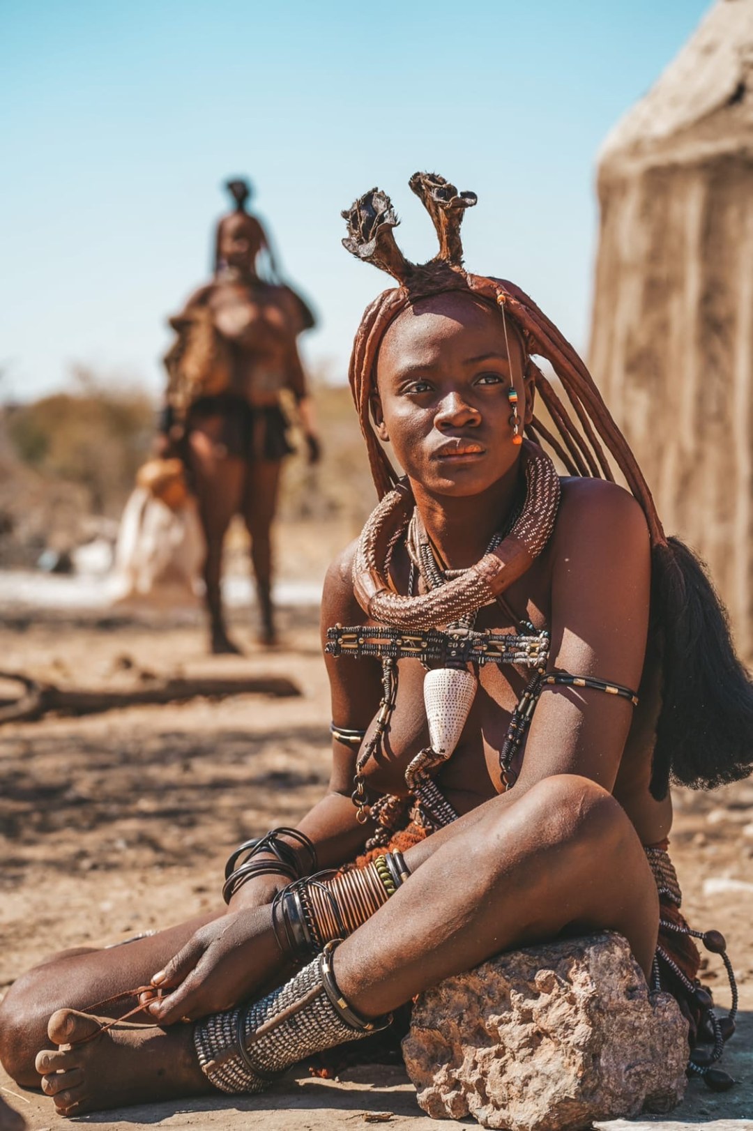 Женщины Химба без набедренной повязки