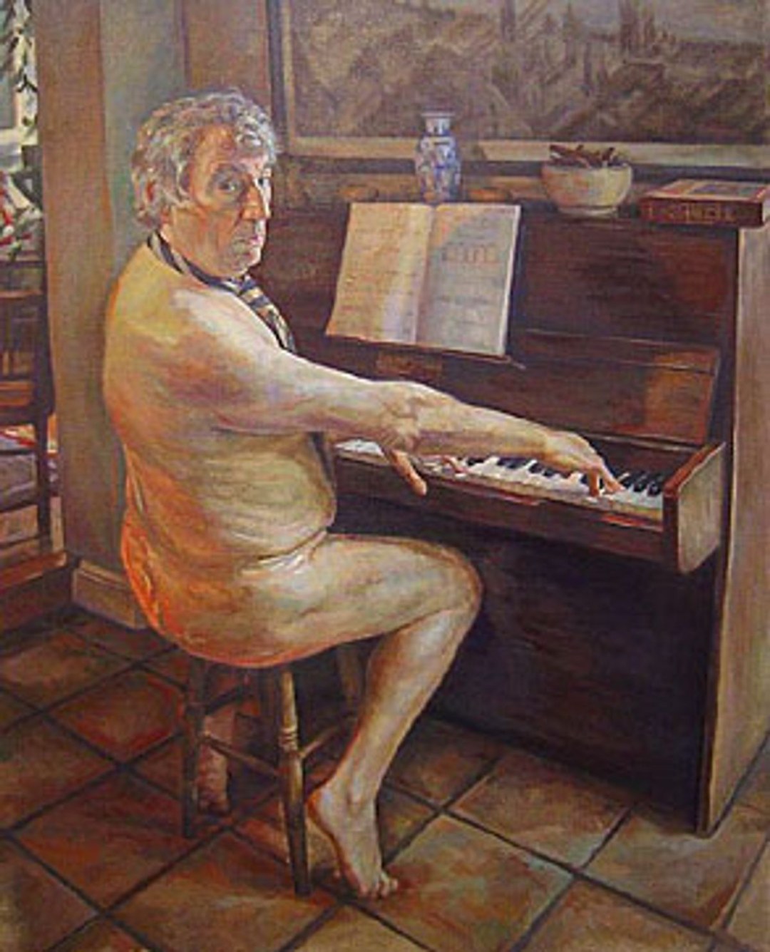 Девушка и пианино