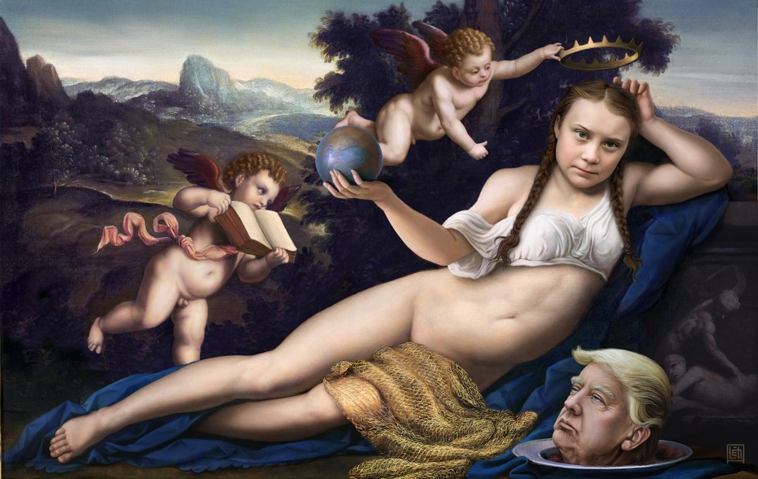 Грета Тунберг кукла