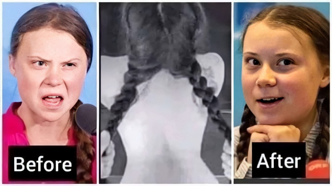 Порнофейк Грета Тунберг