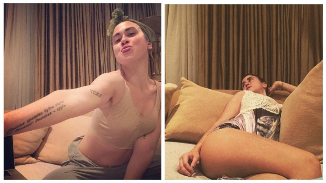 Татьяна Плаксина лысая