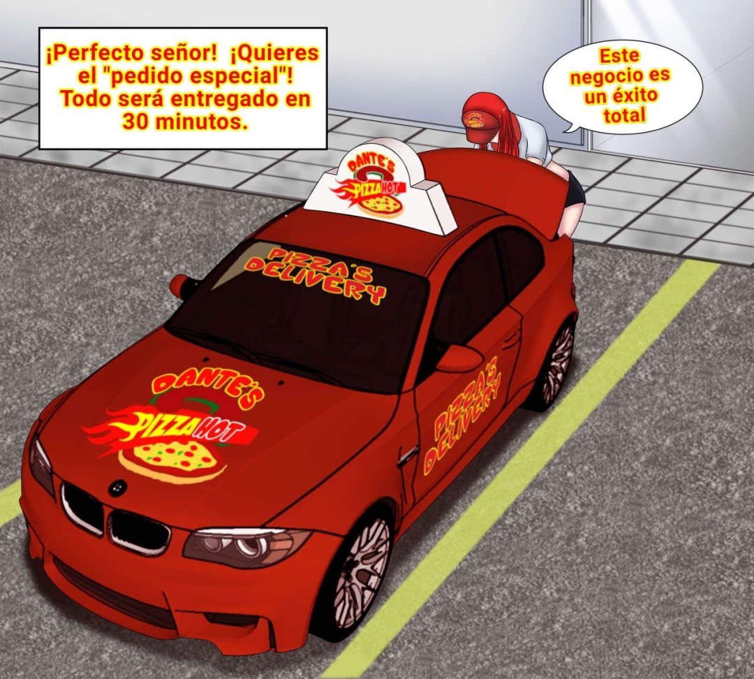 Хентай доставщик пиццы