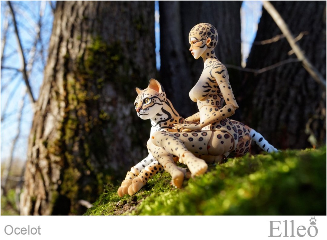 Eva Elfie и адам Оцелот