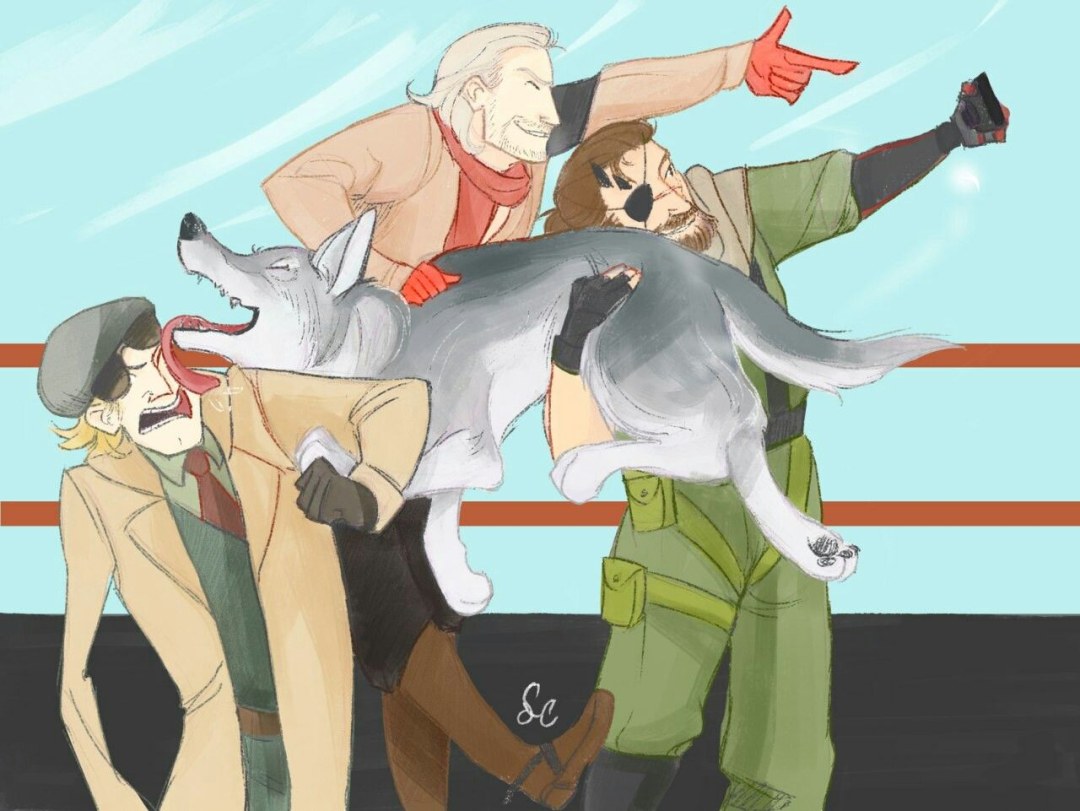 Миллер/Оцелот Metal Gear