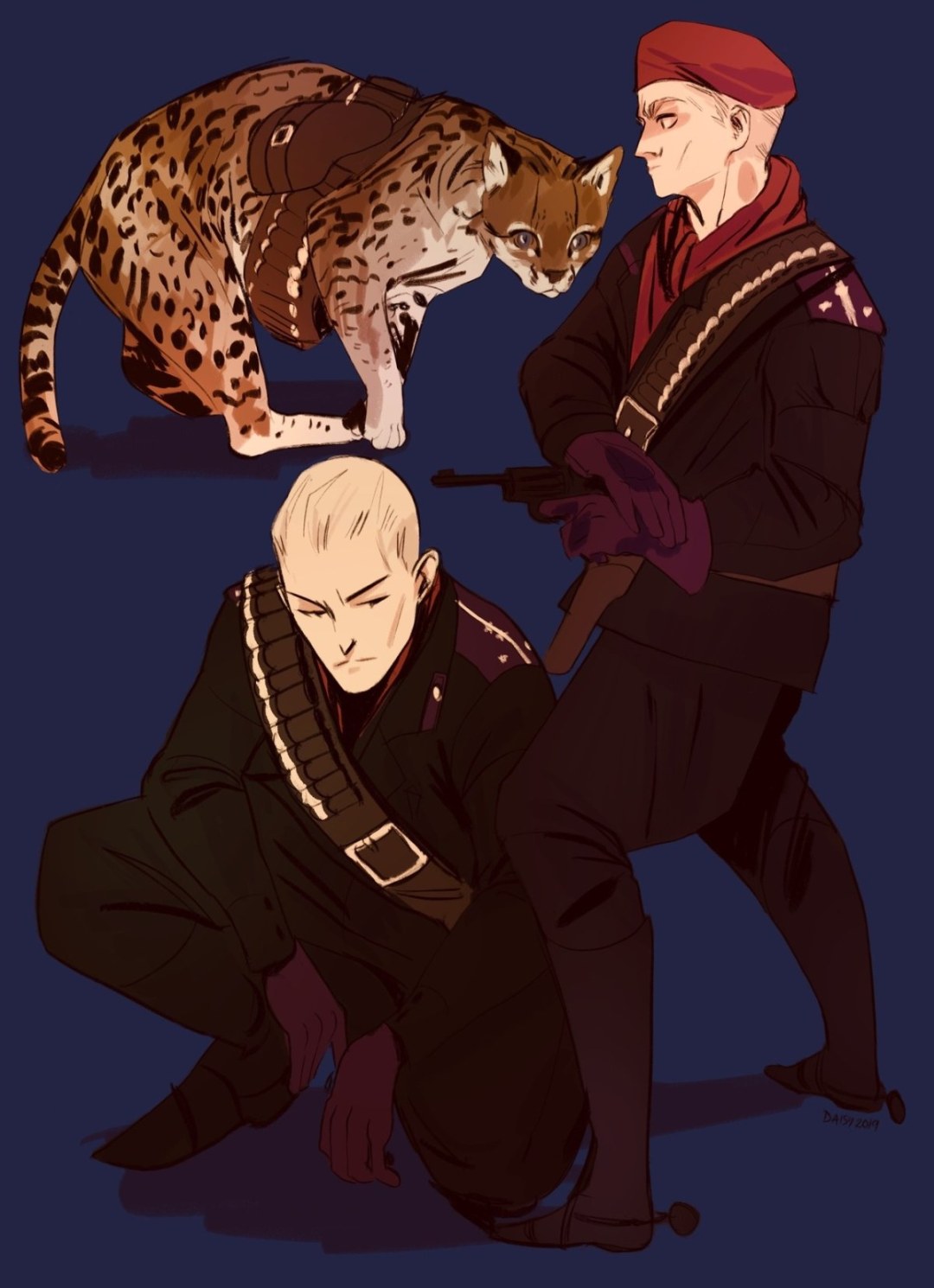 Liquid Ocelot Art
