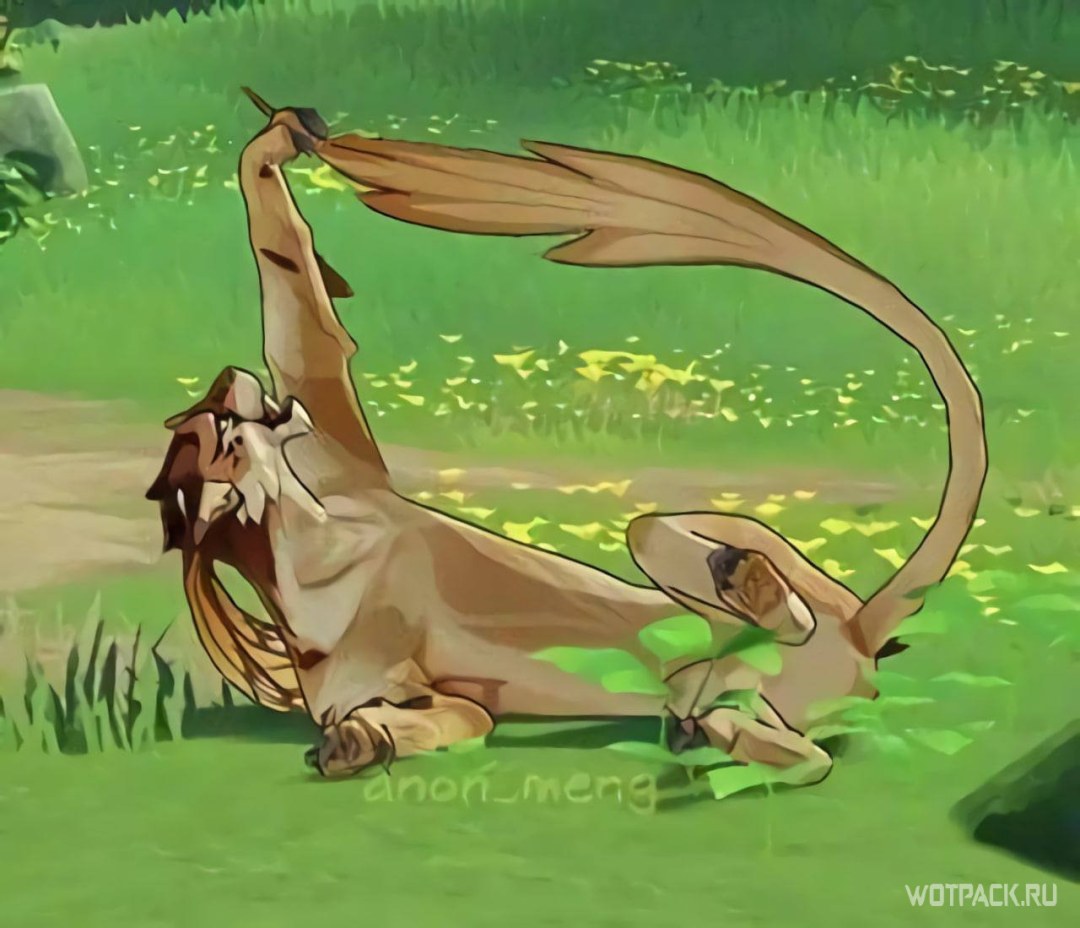 Новый питомец в Геншин