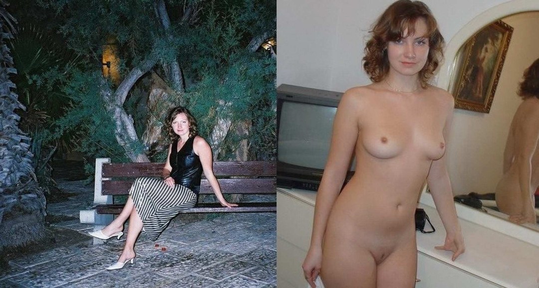 Голые телки в людном месте