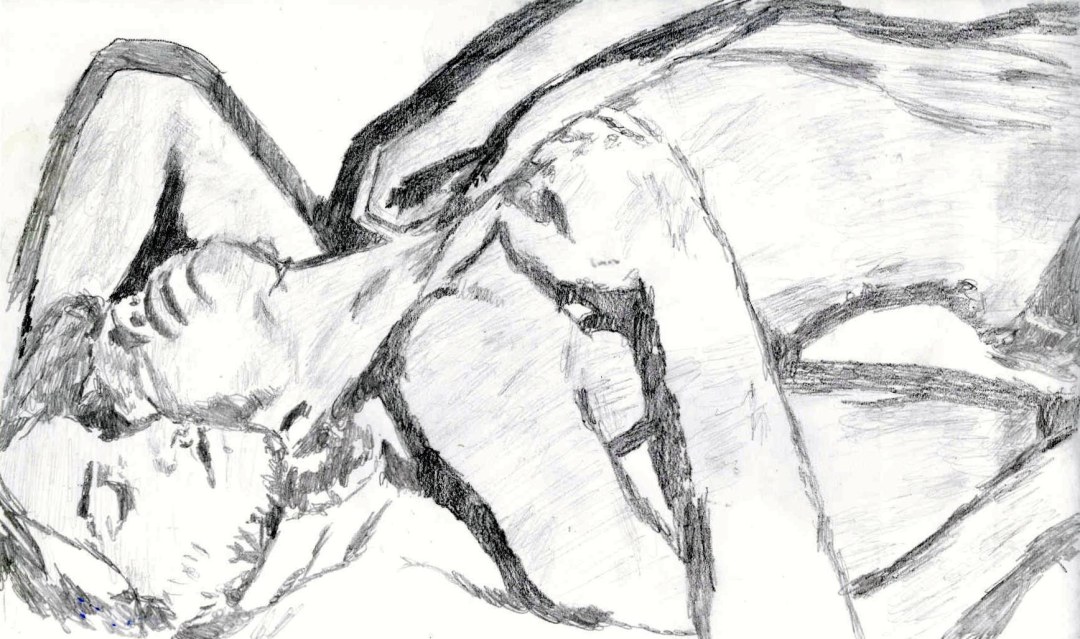 Страсть рисунок карандашом