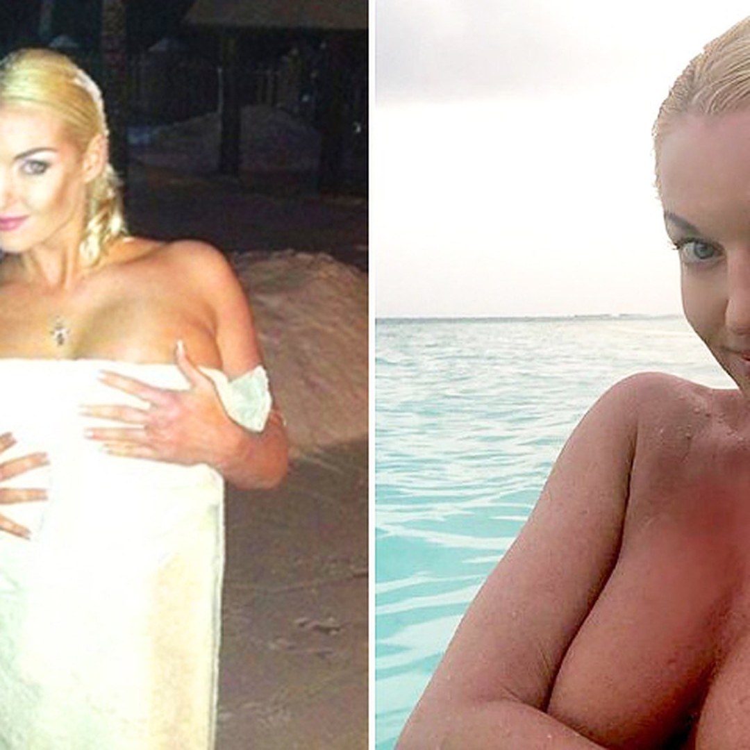 Анастасия Волочкова топлесс