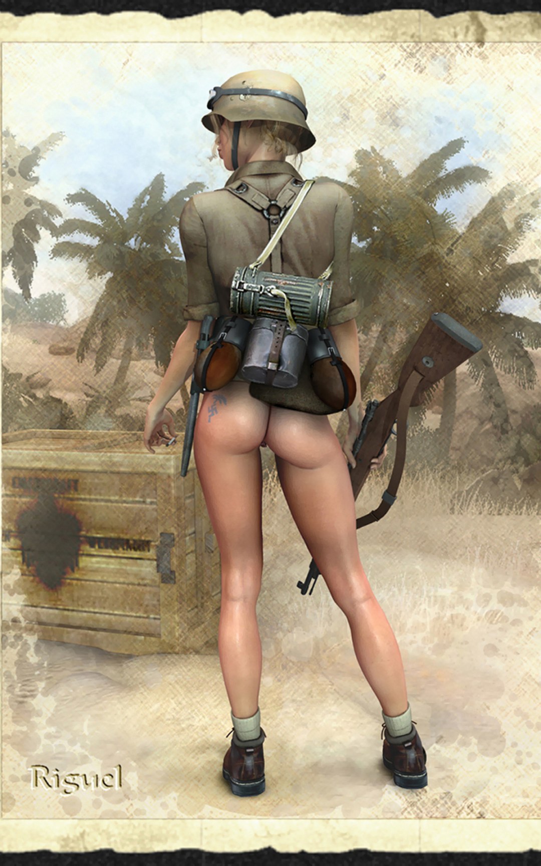 Девушки в немецкой форме эро