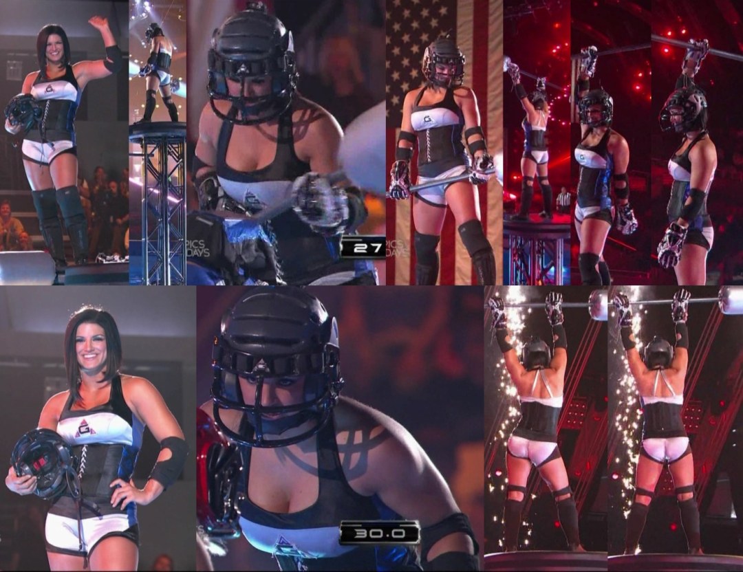 Джина Карано разделась