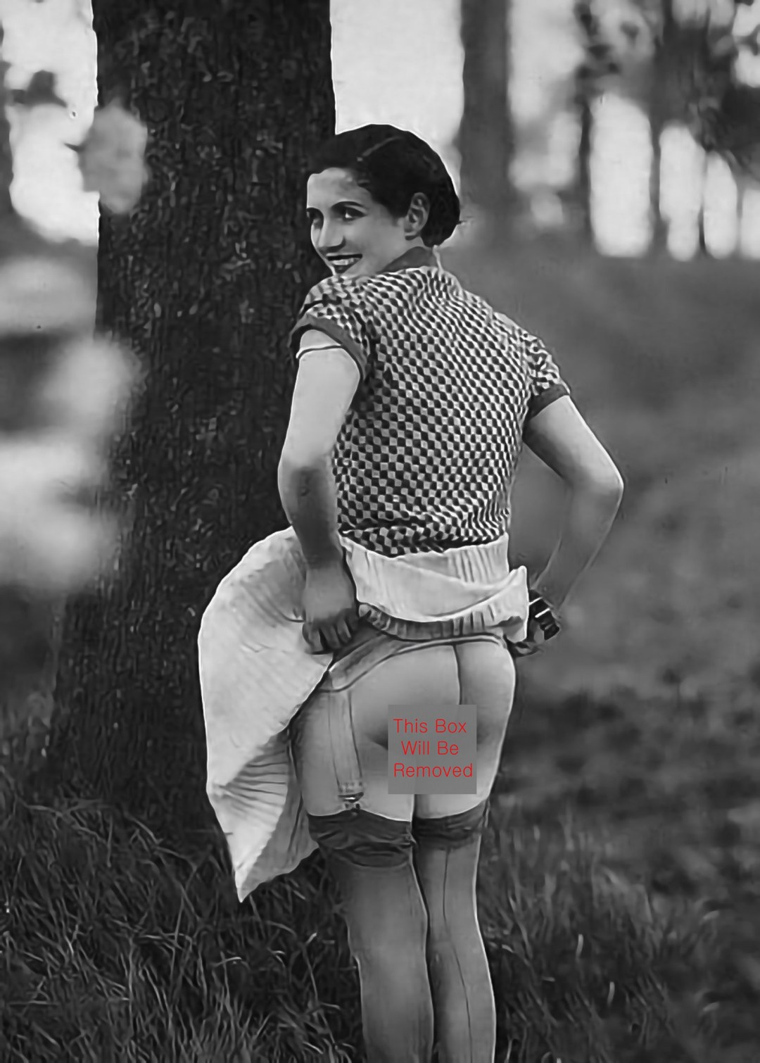 Голые женщины чулки панталоны