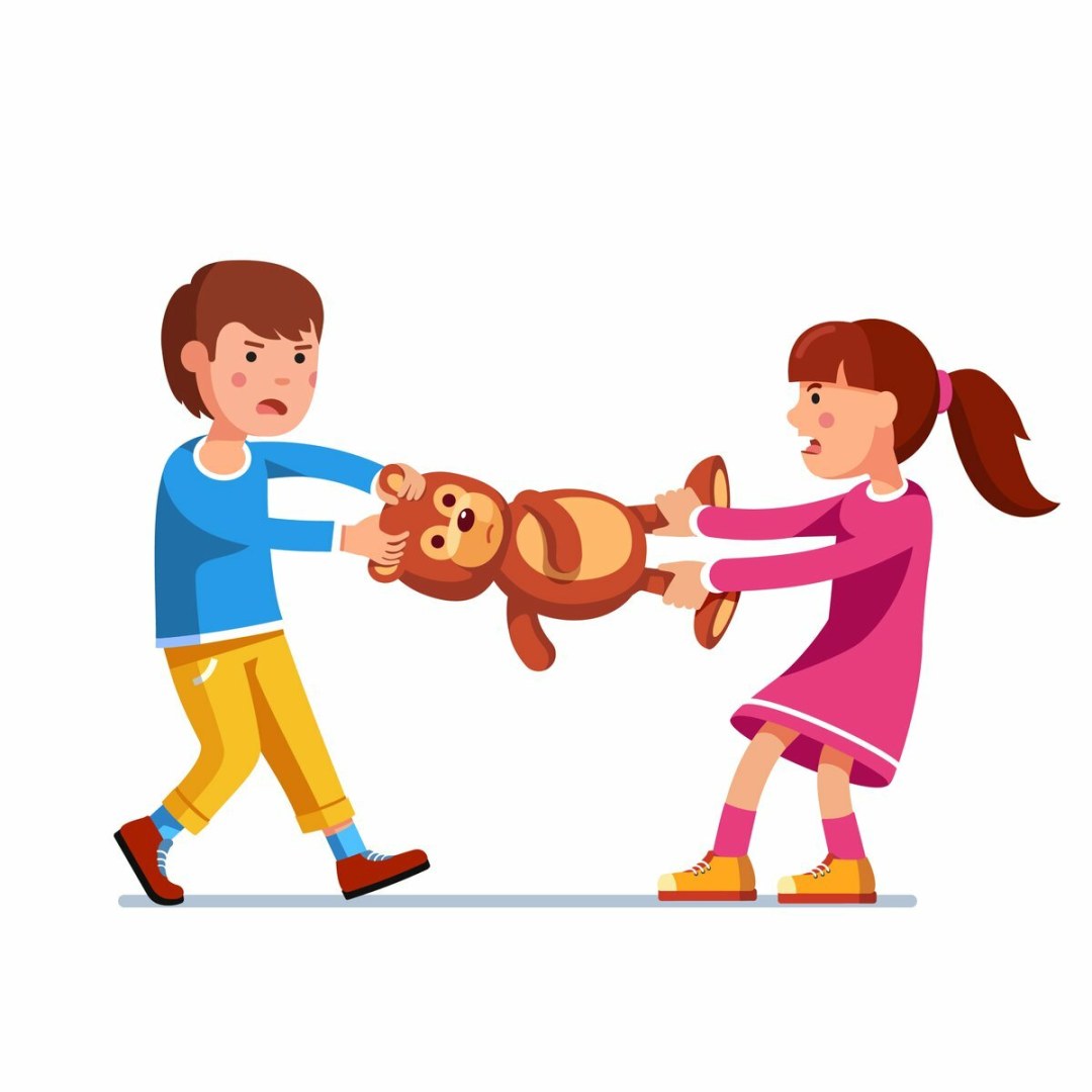 Конфликт у детей вектор