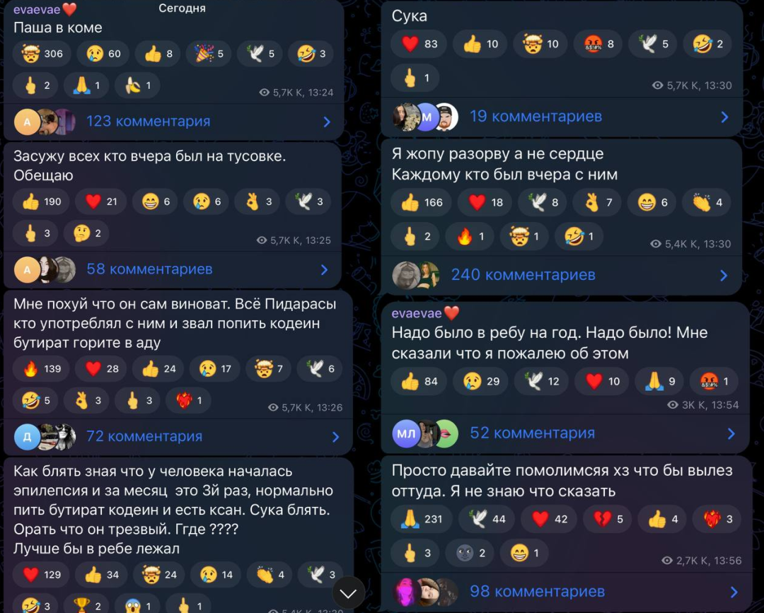 Телеграмм канал жены Паши техника