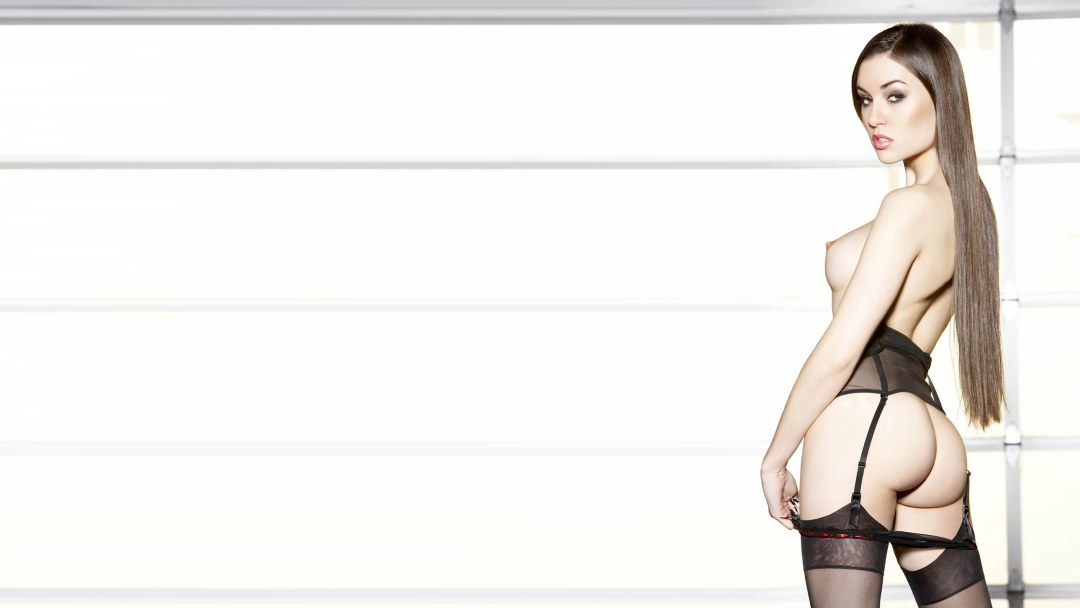 Полностью голая Саша грей