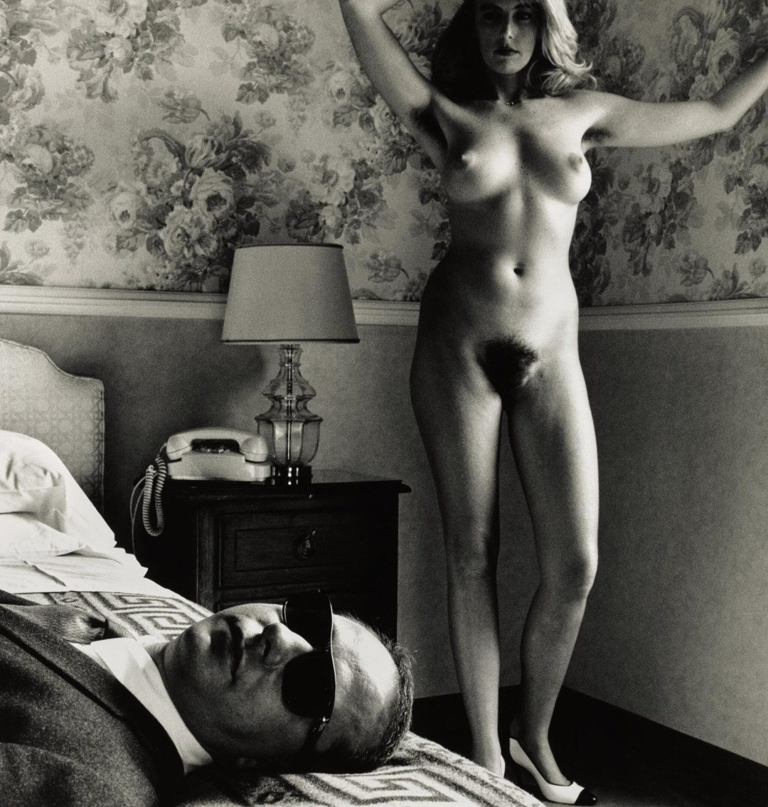 Хельмут Ньютон ретро ню