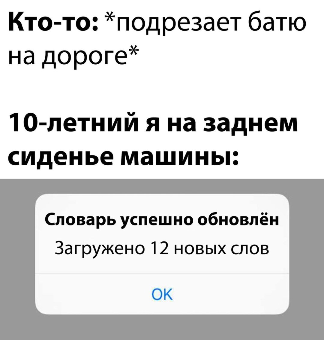 Словарь успешно обновлен
