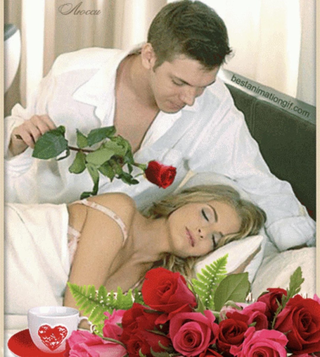 Нежное эротическое утро