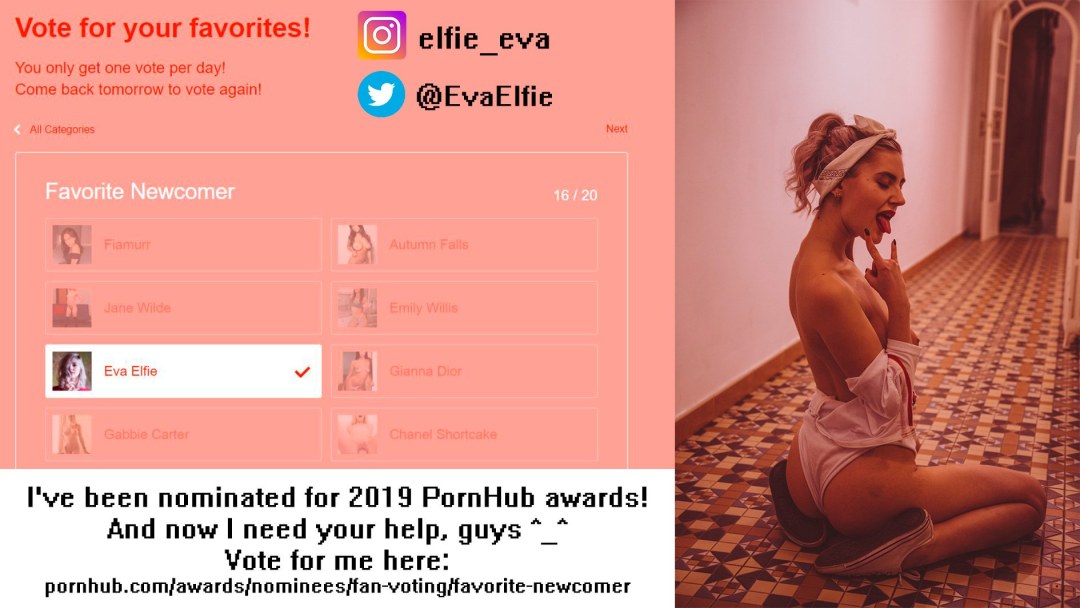 Ева Эльфи xxx порнозвезда