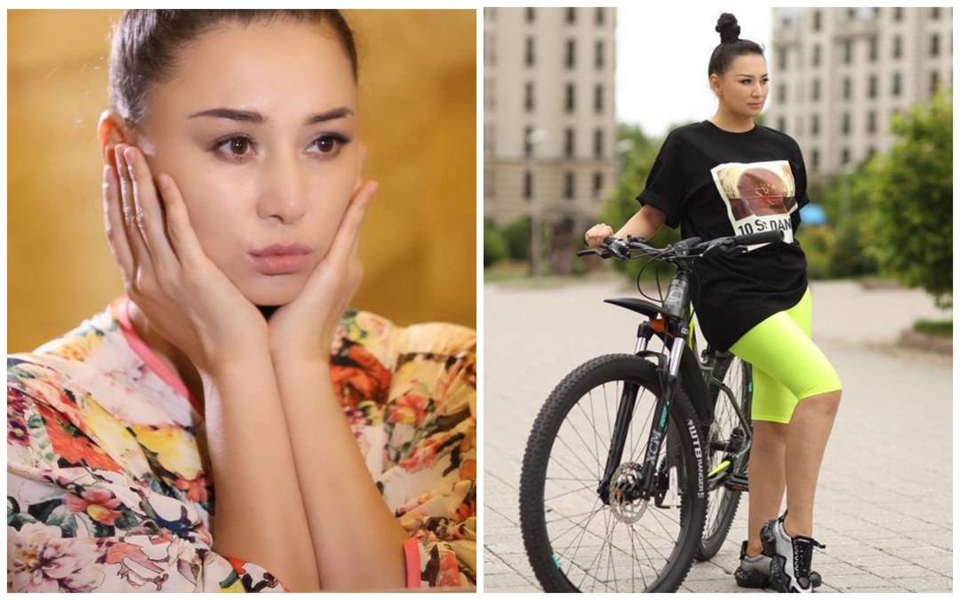 Мадина Садвакасова в купальнике